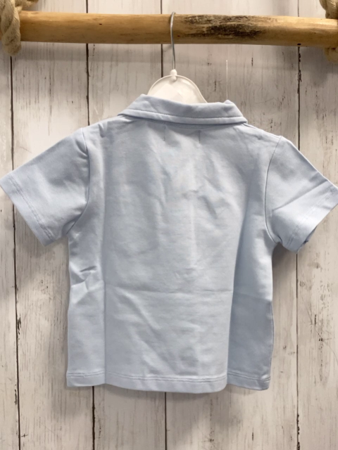 Boboli neu T-Shirt Gr. 74  hellblau Polokragen