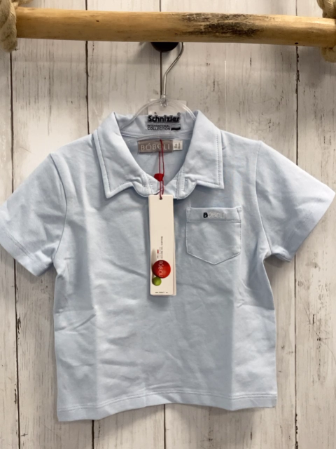 Boboli neu T-Shirt Gr. 80  hellblau Polokragen