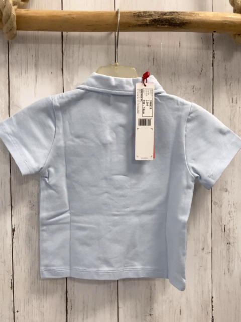 Boboli neu T-Shirt Gr. 74  hellblau Polokragen