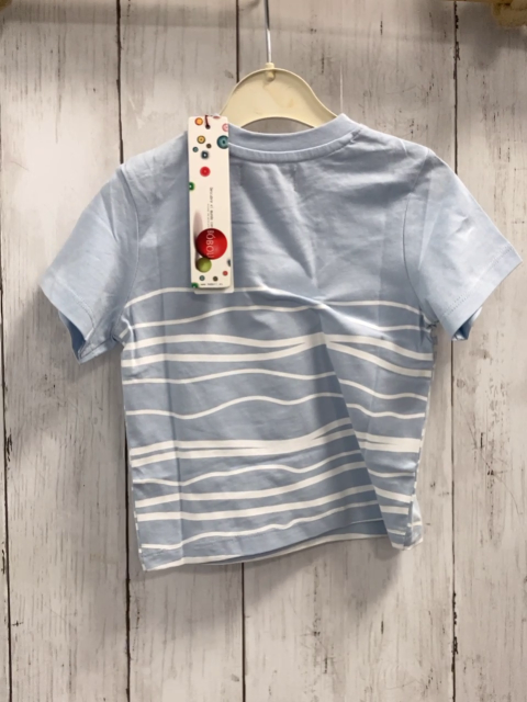 Boboli neu T-Shirt Gr. 74  blau weiße Streifen Schiff
