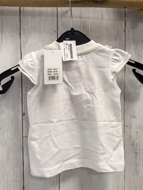 Blue seven neu T-Shirt Gr. 62  weiß bunte Blume Kolibri