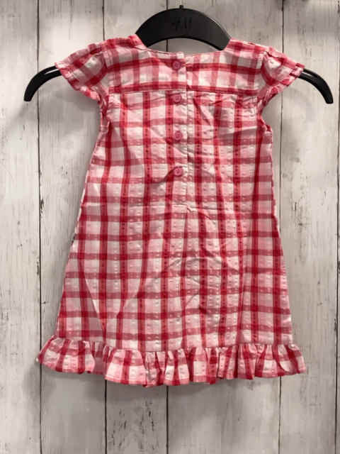 Jacky neu Kleid Gr. 80  pink rosa weiß kariert