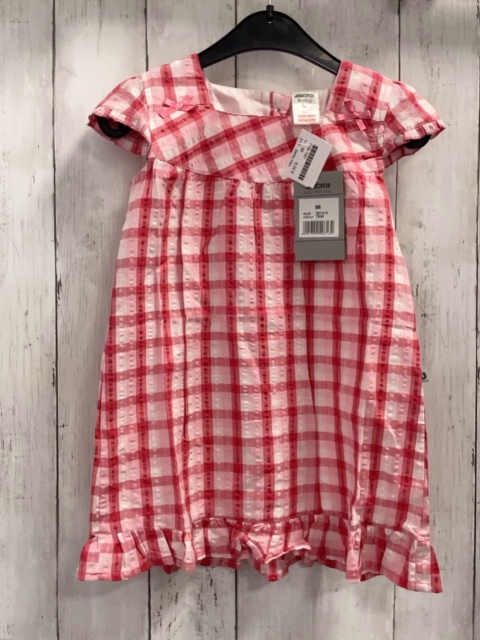 Jacky neu Kleid Gr. 86  pink rosa weiß kariert