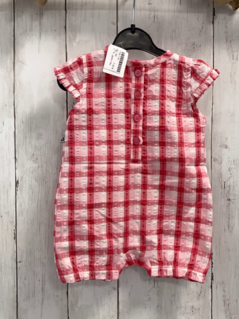 Jacky neu Playsuit Gr. 62  pink rosa weiß kariert