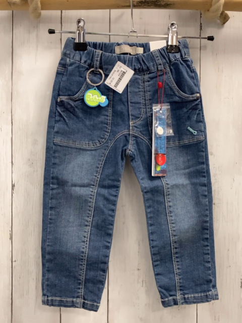 Boboli neu Hose Gr. 86  blau Jeans Bund verstellbar