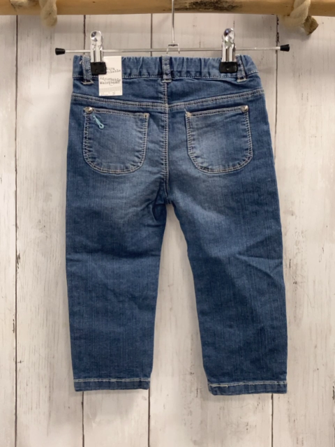 Boboli neu Hose  Gr. 80  blau Jeans Bund verstellbar
