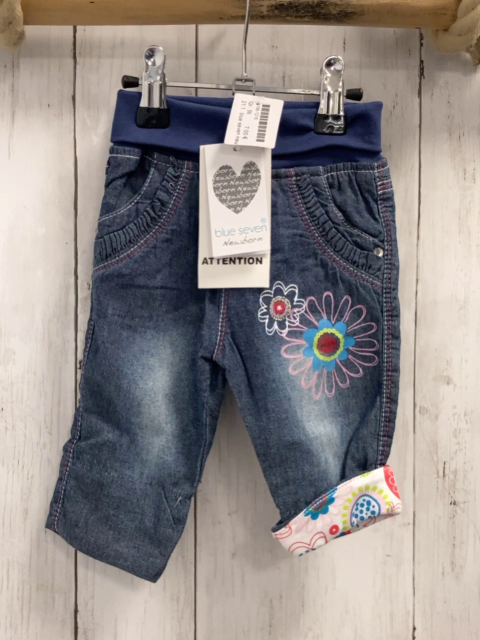 blue seven neu Hose Gr. 56  blau Jeans Blume