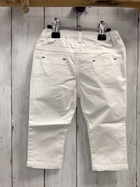 Chicco neu Hose Gr. 68  weiß Bund verstellbar NP 32,90 €