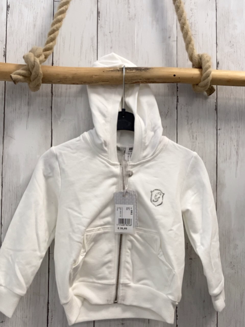 Gymp neu Sweatjacke Gr. 92  weiß Steinchen Glitzer NP 35,95 €