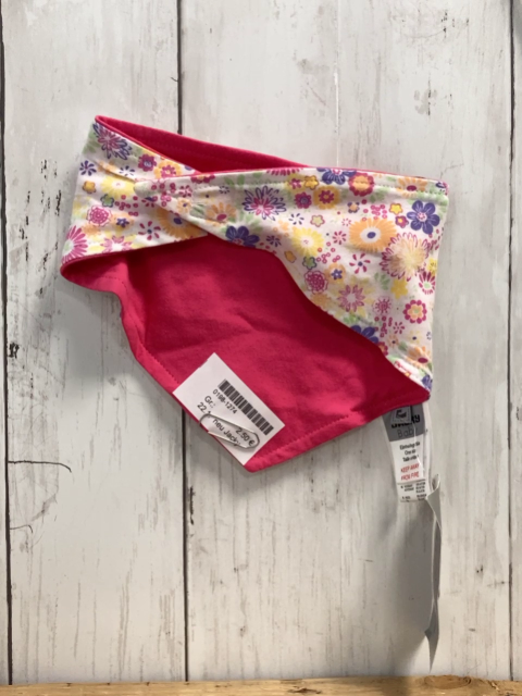 neu Jacky Halstuch weiß bunte Blumen + pink 