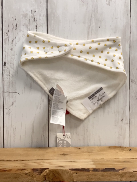Boboli neu Halstuch weiß gelbe Sterne