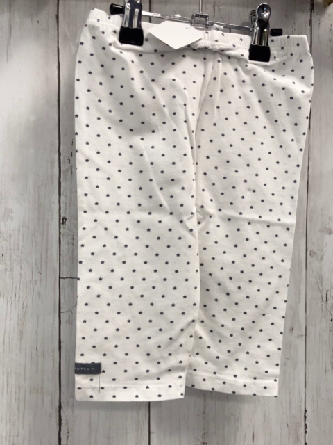 bellybutton neu Caprileggings Gr. 92  weiß graue Sterne NP 15,95€