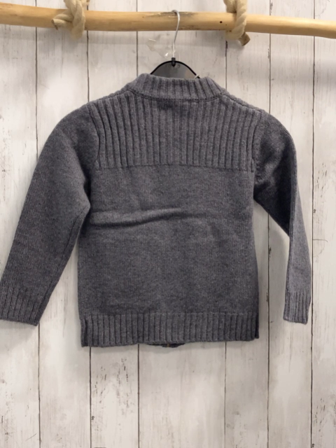 Bellybutton neu Strickjacke Gr. 122  grau 50% Schurwolle 