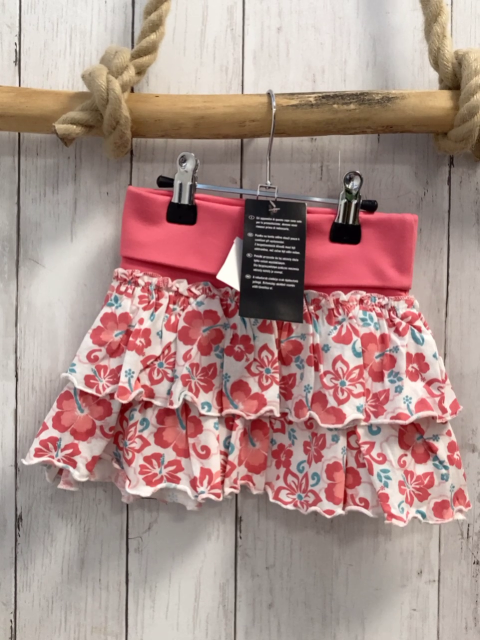 Blue seven neu Rock Gr. 80  weiß rot rosa Blumen himbeer Bund