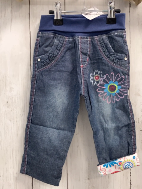 blue seven neu Hose Gr. 68  blau jeans Blume
