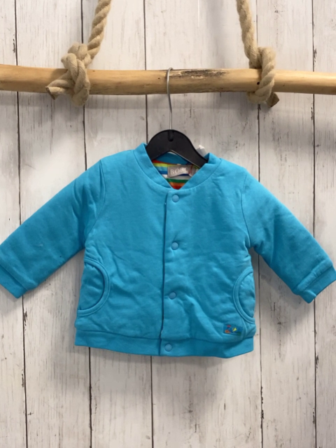 Boboli neu Sweatjacke Gr. 62  türkis 