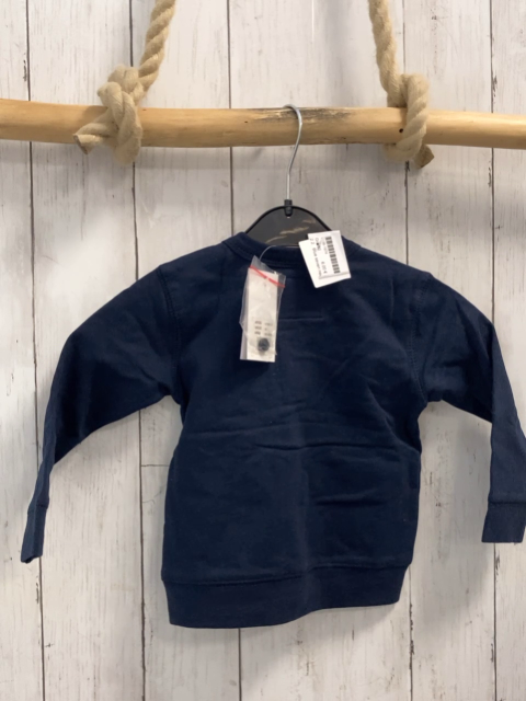 Blue seven neu Sweatjacke Gr. 80  blau hellblaue Schrift