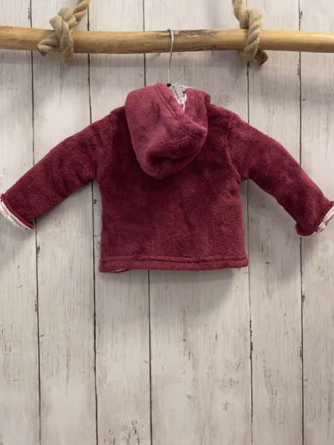 Blue seven neu Plüschjacke Gr. 56  beerenton Kapuze NP 14,50€