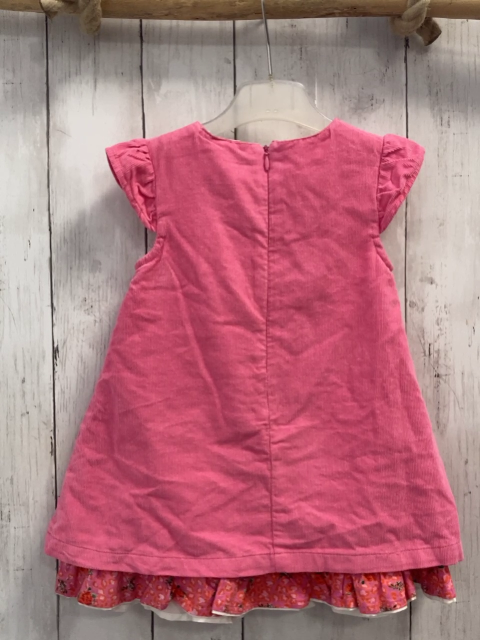 neu blue seven Kleid Gr. 80  pink Kord Schleife