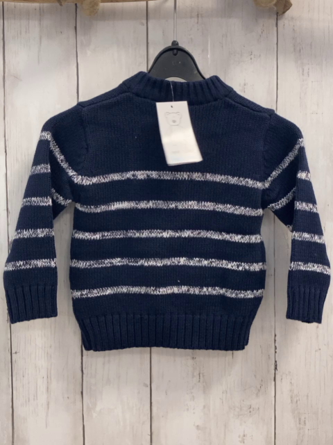 blue seven neu Pullover Gr. 74  blau weiße Streifen Strick