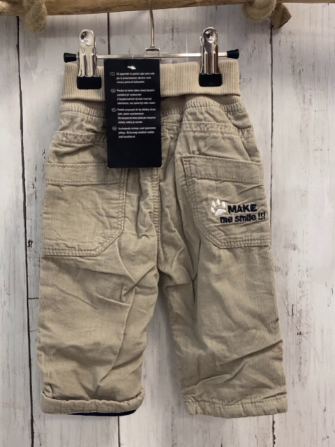 blue seven neu Hose Gr. 56  beige Kord gefüttert