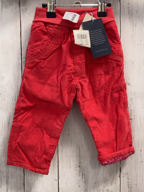 blue seven neu Hose Gr. 68  rot Kord gefüttert