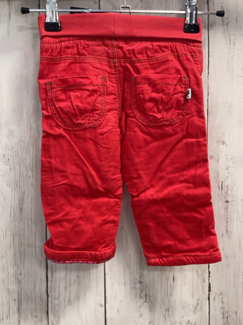 blue seven neu Hose Gr. 62  rot Kord gefüttert