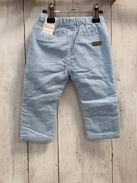 Boboli neu Hose Gr. 68  hellblau Kord gefüttert