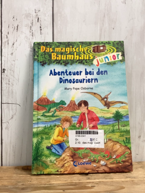 das mag. Baumhaus Buch Abenteuer bei den Dinosauriern