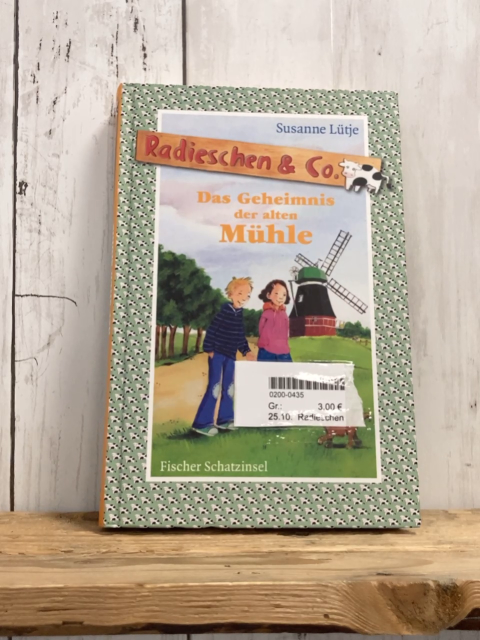 Radieschen  & co Buch Das Geheimnis der alten Mühle 