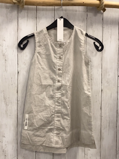 neu booso  Kleid  Gr. 122/128  hellgrau 