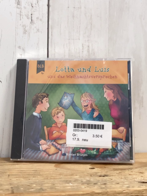 neu  CD Lotta und Lus und das Weihnachtsversprechen