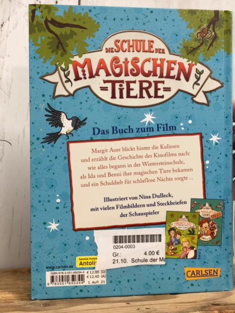 Schule der Magischen Tiere Buch zum Film 
