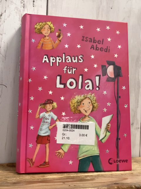   Buch Applaus für Lola 