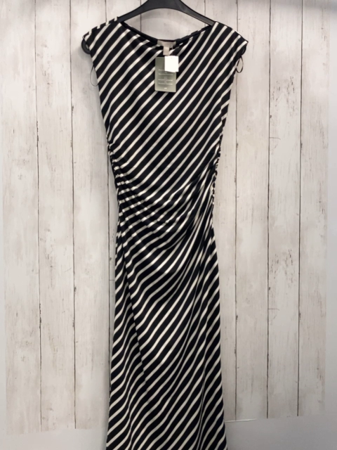 neu H&M  Kleid Gr. S schwarz weiße Streifen 