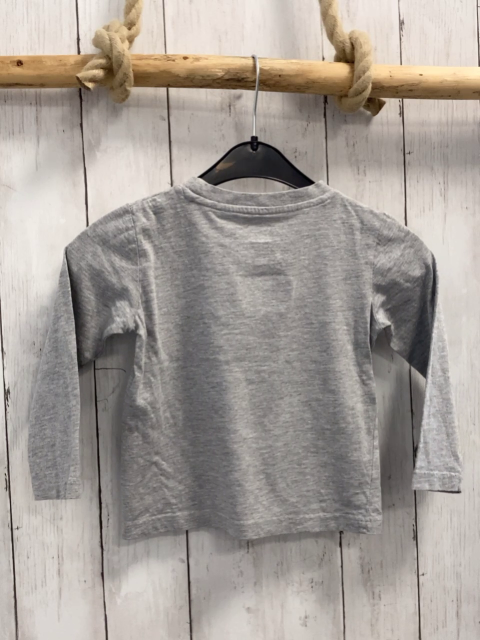 Lego  Langarmshirt  Gr. 92  grau Fahrzeuge Schrift 