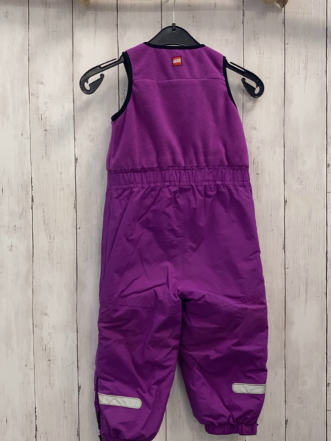 Lego  Skihose  Gr. 86  lila Fleeceoberteil 