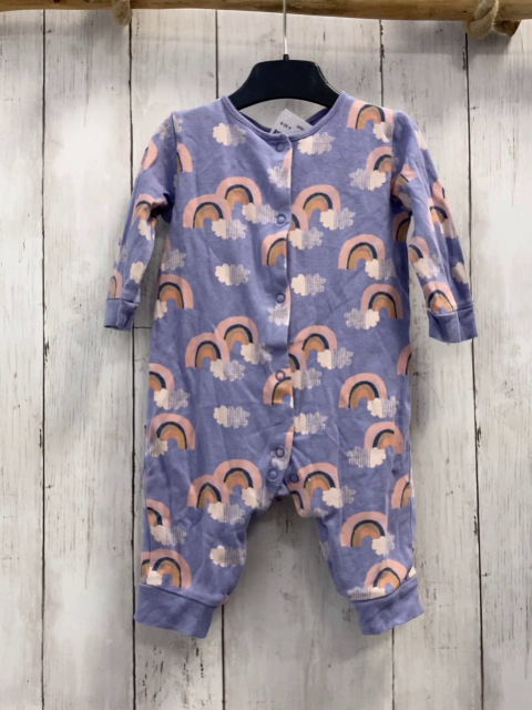 next Schlafanzug Gr. 74  fileder Bögen Wolken
