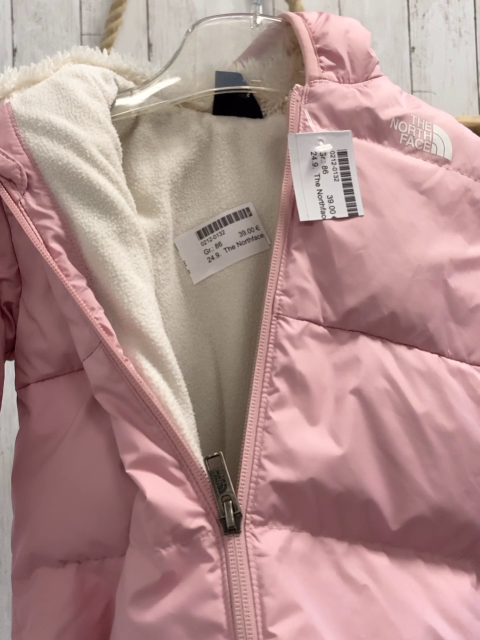 The Northface Winterjacke Gr. 86  rosa Plüschfutter