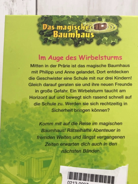 Magisches Baumhaus  Buch Im Auge des Wirbelsturms 