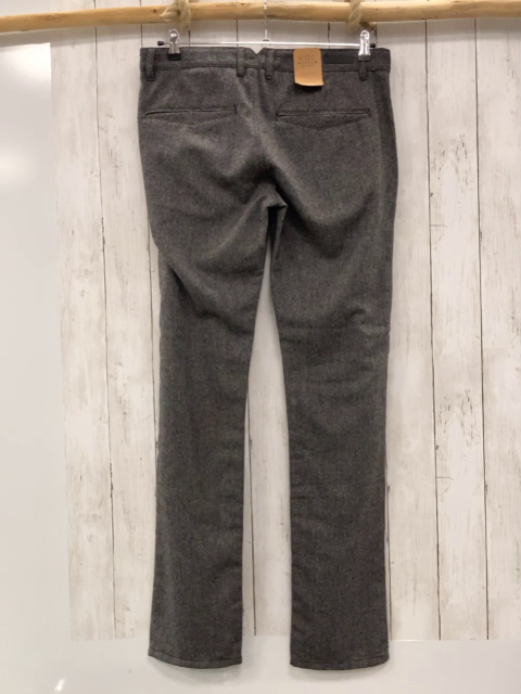 neu Esprit  Hose  Gr. 34/36  grau schwarze Zackenstreifen