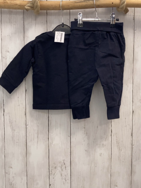 2tlg Steiff  Pullover + Jogginghose  Gr. 62  blau Plüschbärenkopf 