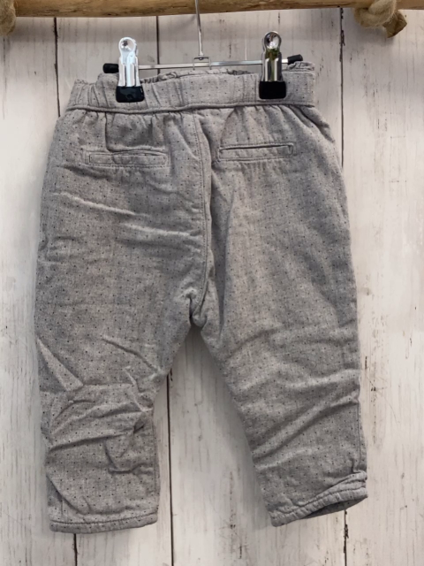 Zara  Hose  Gr. 80  hellgrau graue Punkte 