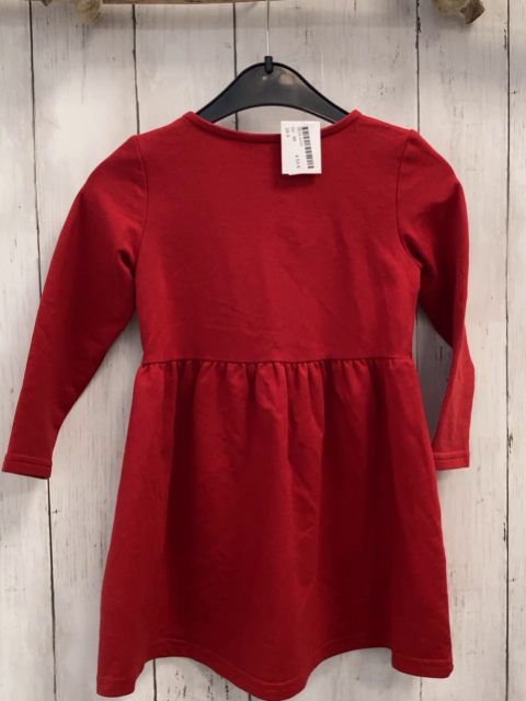   Kleid   Gr. 86  rot Rüschen 