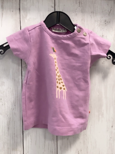 Babyface  T-Shirt  Gr. 62  lavendel Giraffe mit Vogel 