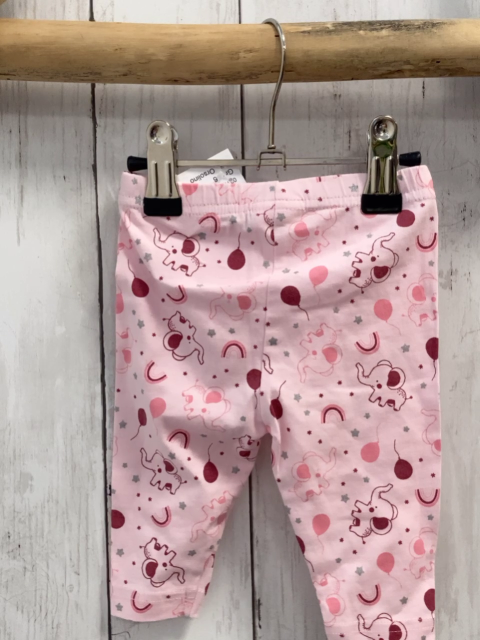 Orsolino  Leggings  Gr. 56  rosa Elefanten Ballons 