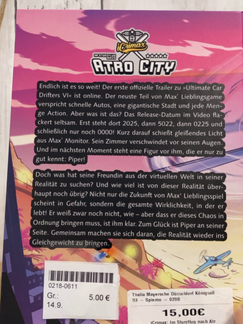  Buch Atro City 