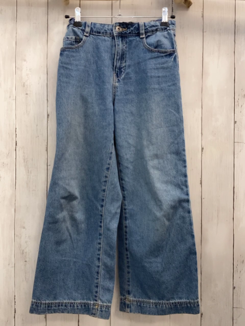 Okaidi  Hose  Gr. 140  blau Jeans Bund verstellbar 