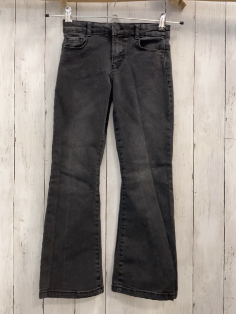 Okaidi  Hose  Gr. 128  grau Jeans Bund verstellbar 