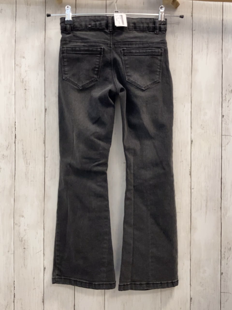 Okaidi  Hose  Gr. 128  grau Jeans Bund verstellbar 
